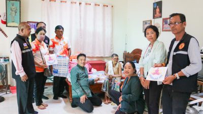 โครงการมอบสิ่งของจำเป็นให้ผู้ป่วยติดเตียง ในเขตเทศบาลตำบลโนนไทย
